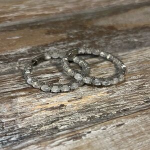 Silver Hoop Earrings